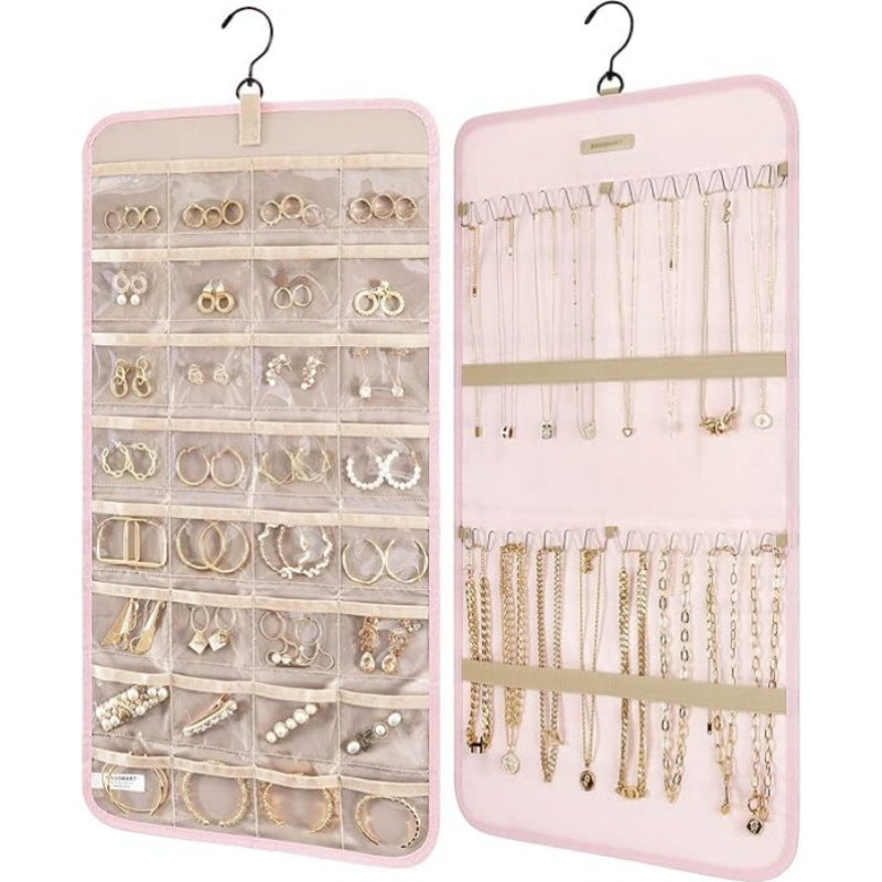 Double-sided Jewelry Large Capacity Jewellery Pouch