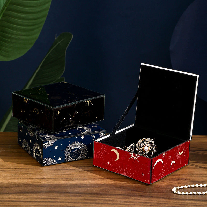 Sun Moon Star Series Ornament Storage Jewellery Box