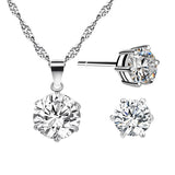 Combination Of European And American Diamond-studded Ladies Jewellery